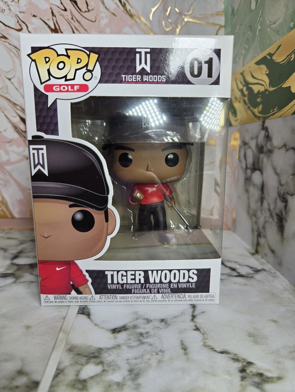 Funko Pop Golf Tiger Woods 01 NIB